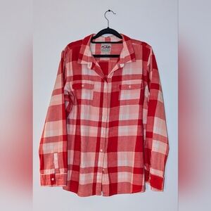 OLD NAVY Plaid women's flannel shirt - size XL